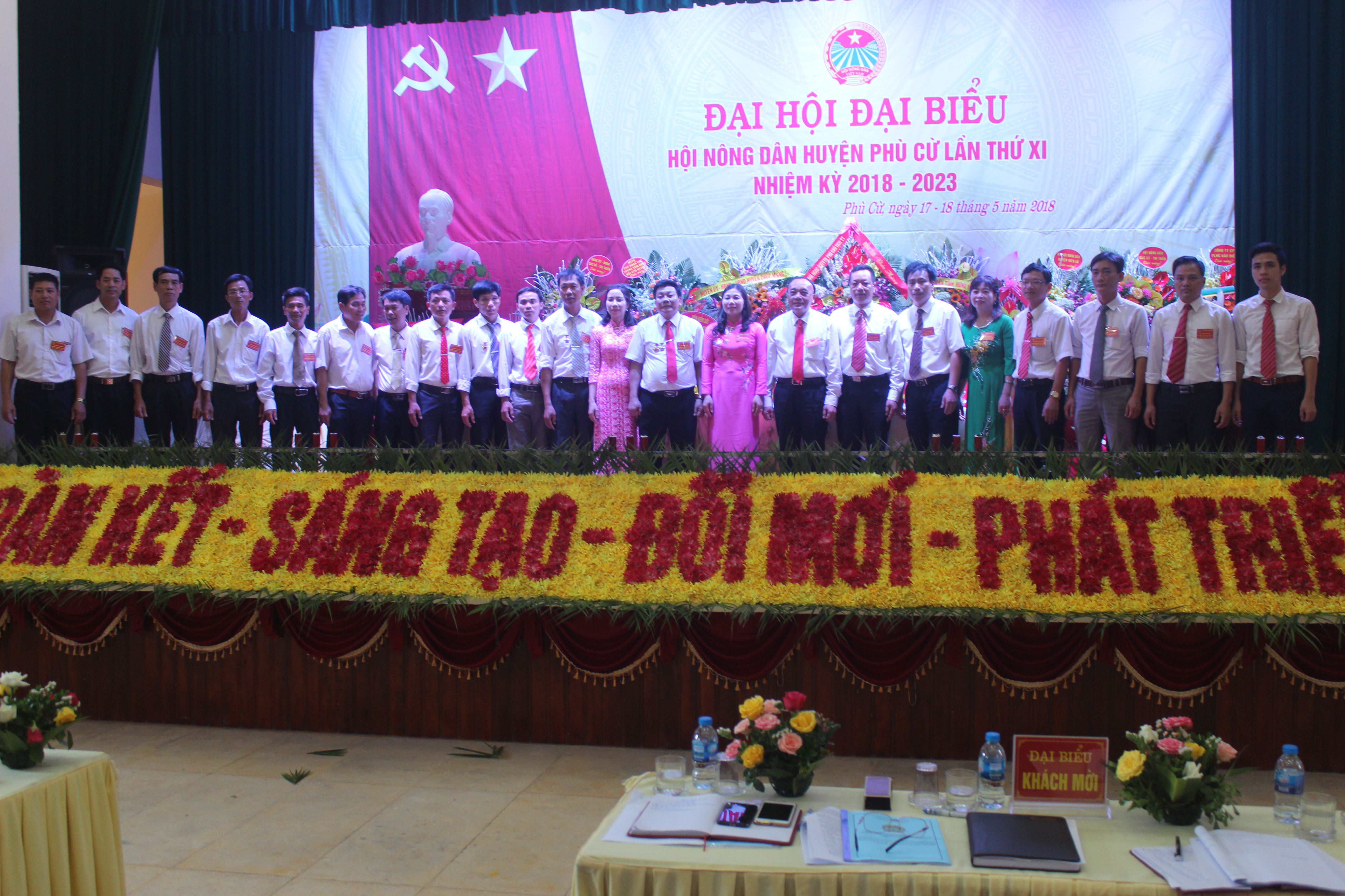   Đại hội đại biểu Hội Nông dân huyện lần thứ 11, nhiệm kỳ 2018 - 2023