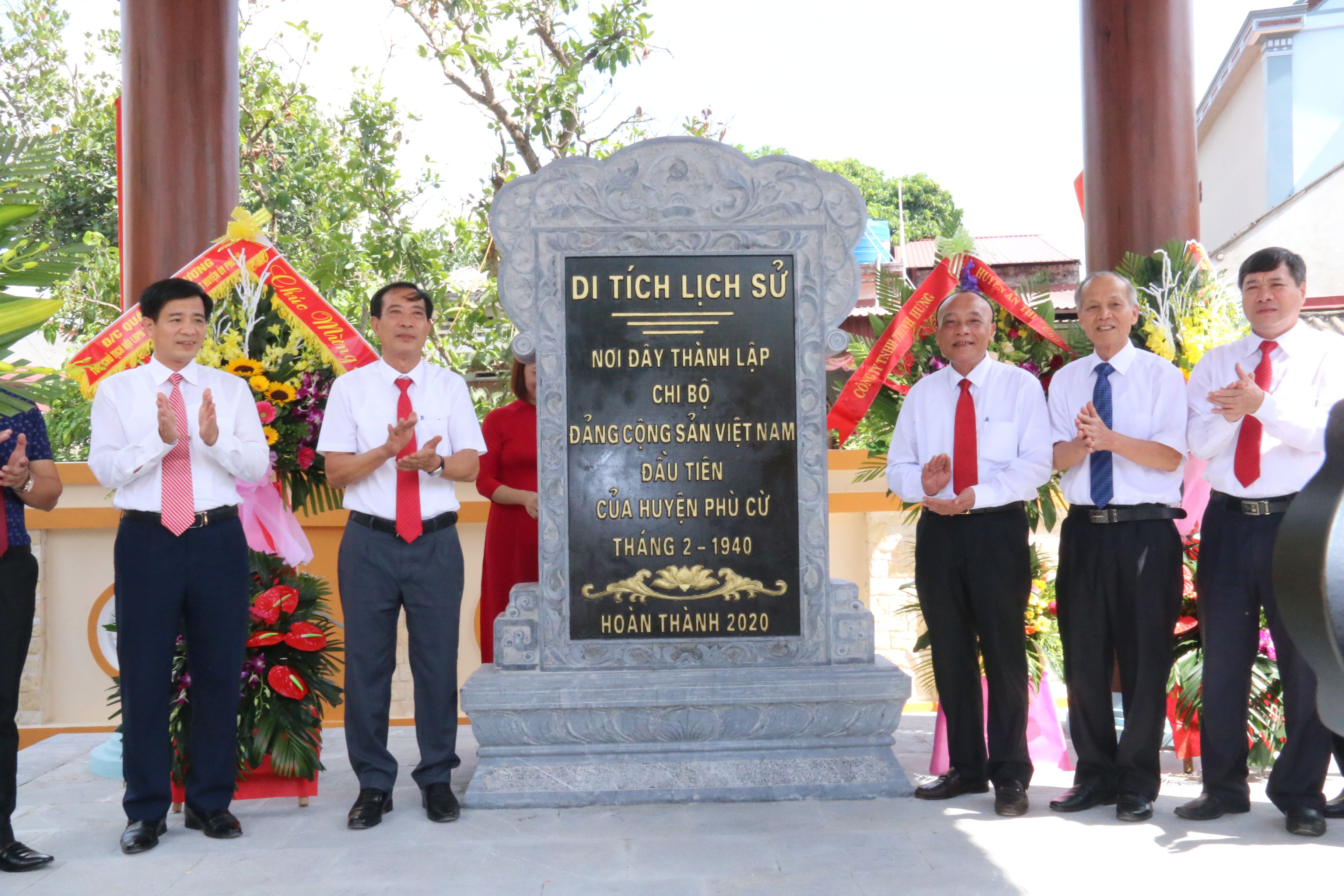   Huyện Phù Cừ tổ chức Lễ khánh thành công trình di tích lịch sử - Nhà bia tưởng niệm nơi thành lập chi bộ Đảng đầu tiên của huyện Phù Cừ