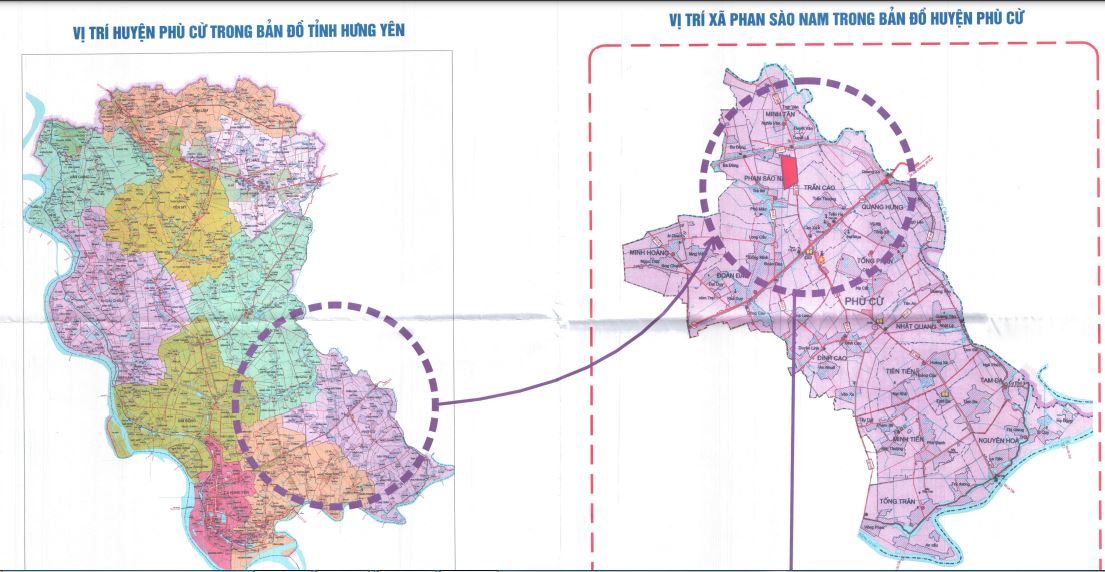   Quy hoạch khu dân cư số 7 xã Phan Sào Nam, huyện Phù Cừ, tỉnh Hưng Yên