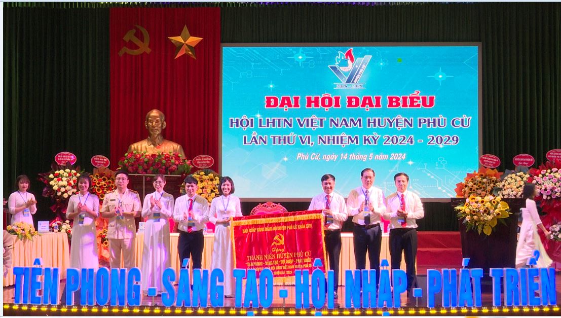   Đại hội đại biểu Hội Liên hiệp thanh niên Việt Nam huyện Phù Cừ lần thứ VI, nhiệm kỳ 2024 - 2029