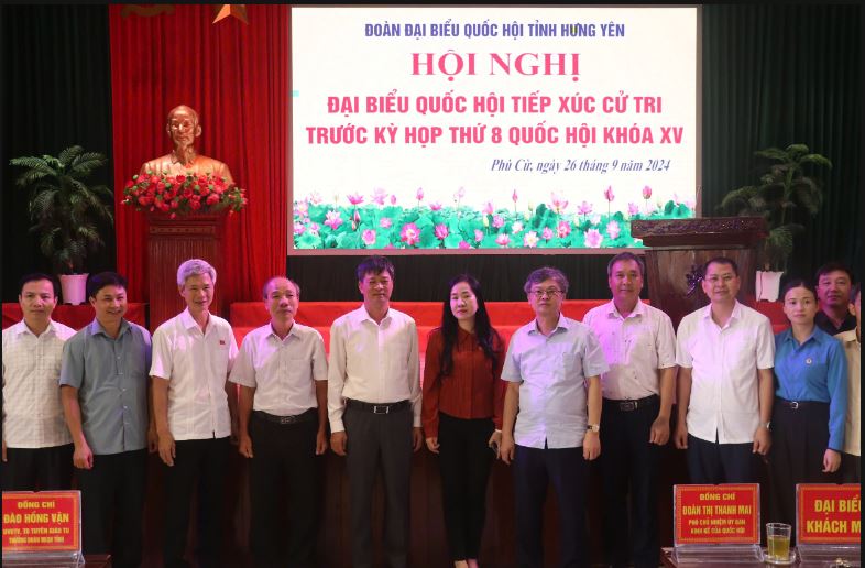   Tiếp xúc cử tri Đại biểu Quốc hội tỉnh.